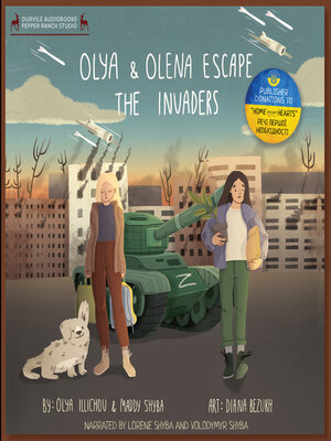 cover image of Olya and Olena Escape the Invaders